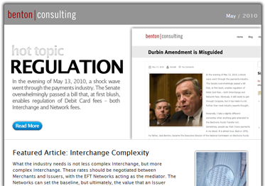 Benton Consulting Newsletter